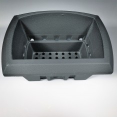 Braciere in ghisa grande per stufe e caminetti a pellet Piazzetta e Superior
